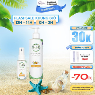 Combo Xịt Phụ Khoa HH 50ml + Nước Giặt Tay Đồ Lót Hữu Cơ HH 200ml Chiết Xuất Tự Nhiên An Toàn Cho Da Nhạy Cảm