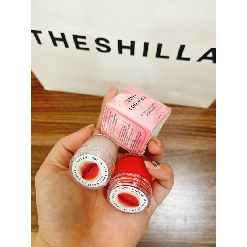 Son Dưỡng Môi Nano Collagen  Giảm Thâm, Kích Màu Môi Sau Phun Xăm, Dưỡng Môi Mềm Mịn Căng Bóng Lên Màu Đẹp