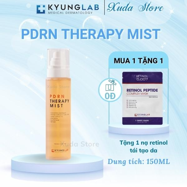 Xịt khoáng , Xịt khoáng tế bào gốc Kyung Lab PDRN làm dịu da tức thì dưỡng trắng, thải độc,se khít lỗ chân lông ngừa mụn