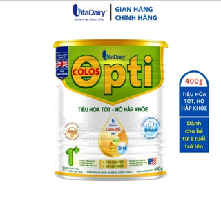 [HSD T12-2026] [Quét Mã QR Tích Xu] Sữa Bột Vitadairy Colos Opti 1+ 800g (Trên 1 Tuổi).