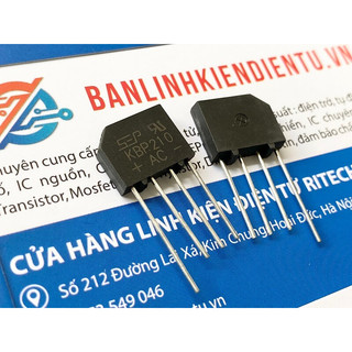 [Combo 10 chiếc] KBP210 KBP210G Diode cầu 2A 1000V