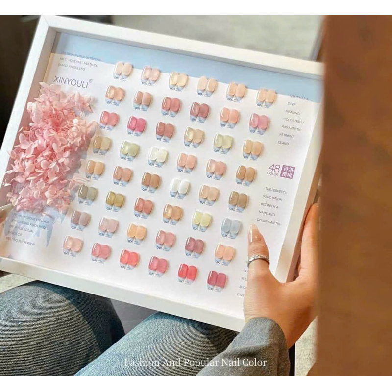 Set Thạch 48 Màu Siêu Đẹp, Lên Màu Thạch Chuẩn