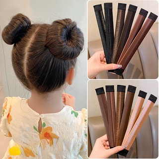 😍qian😍dây cột tóc đính bóng lông xinh xắn cho bé gái
