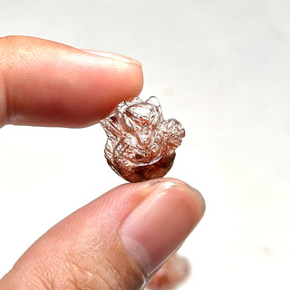 Mặt Hồ Ly Thạch Anh Tóc Đỏ tự nhiên