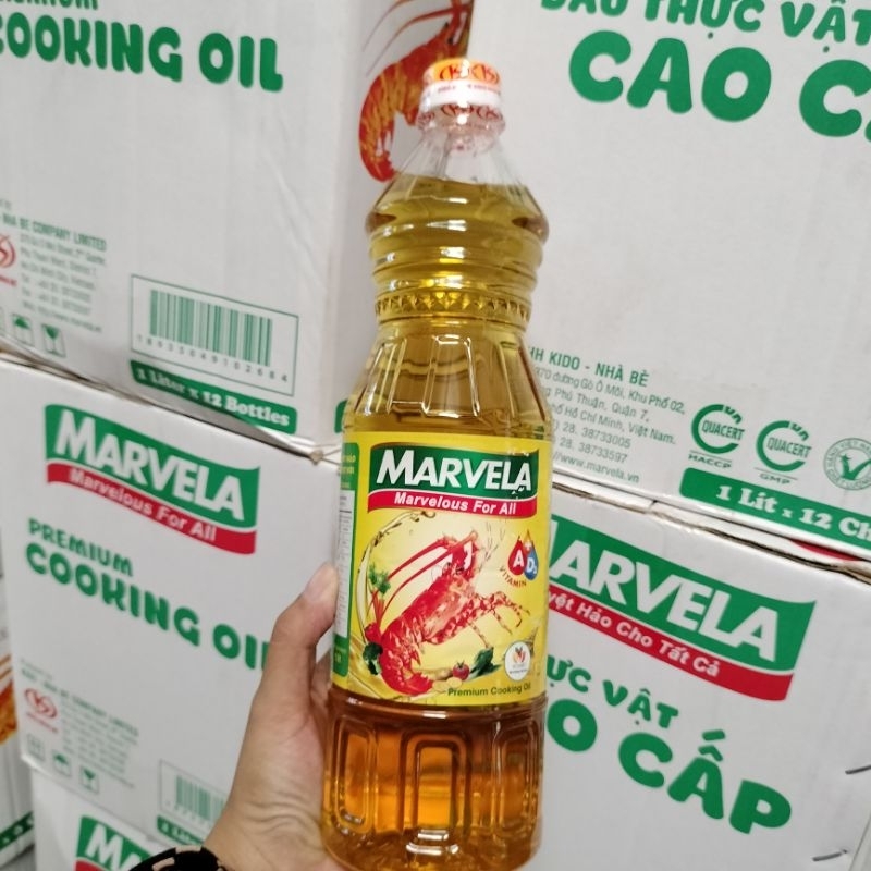 Dầu Ăn Marvela chai 1L