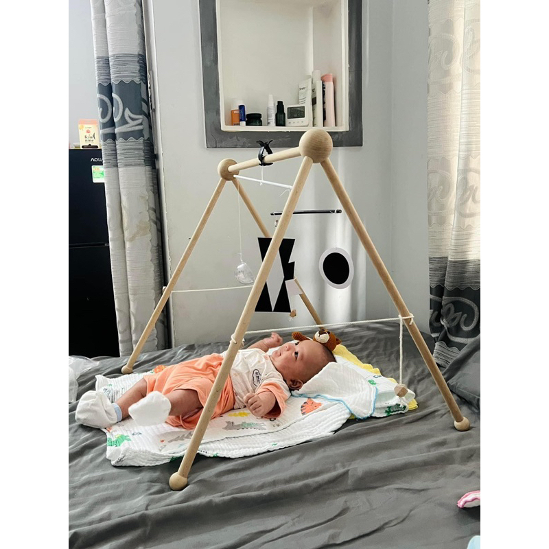 Size Lớn Kệ chữ a cho bé đồ chơi cho bé sơ sinh đồ chơi vận động cho bé sơ sinh kệ treo montessori