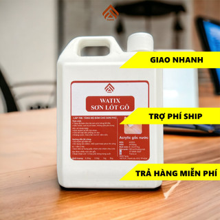  Combo sơn nội thất Watix màu gỗ sơn gỗ gốc nước 