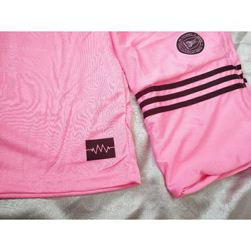 Bộ đá banh Miami hồng 2023 hàng thái