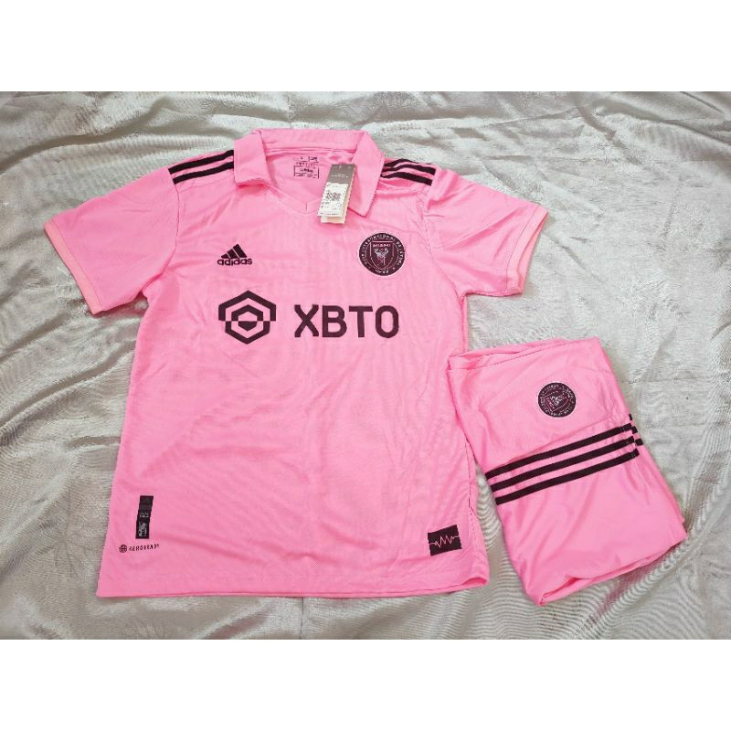 Bộ đá banh Miami hồng 2023 hàng thái