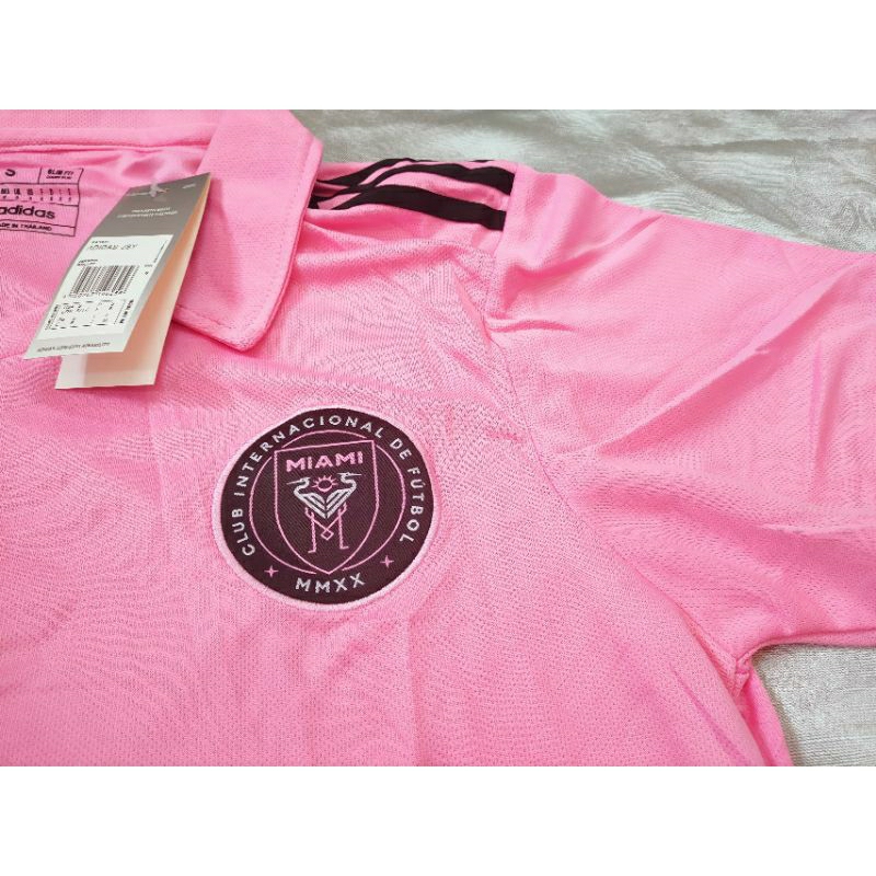 Bộ đá banh Miami hồng 2023 hàng thái