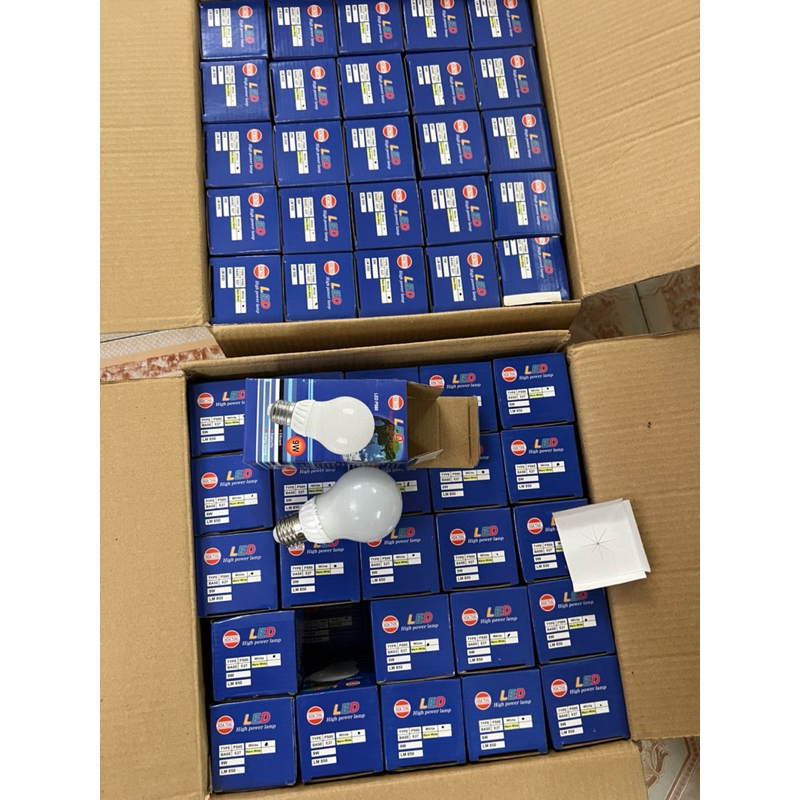 Bóng Đèn Led 9W thủy tinh siêu sáng - HOÀ THÁI