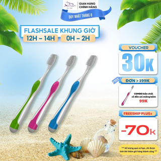 COMBO Bàn Chải Có Đèn LED Soi Mảng Bám HOREY ( KHÔNG KÈM PIN ) Chải Sạch Mảng Bám 10x, Tặng Kèm 2 Đầu Bàn Chải