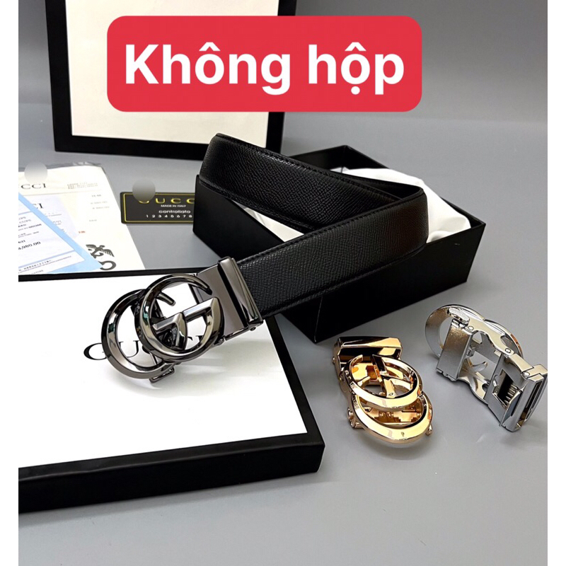 Thắt lưng nam thời trang _bản dây gạt: 3.6 cm