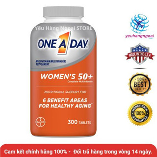 Vitamin tổng hợp dành cho nữ trên 50 tuổi one a day women’s 50+ health formula 300 viên của mỹ.