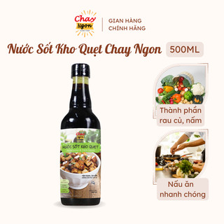 Nước sốt kho quẹt chay ngon hương vị tự nhiên từ nấm chai 500ml - thương hiệu hùng phát