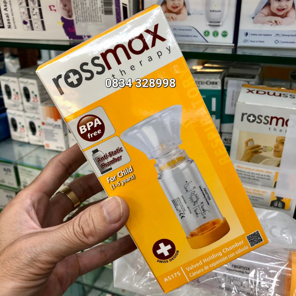 Buồng Đệm Rossmax (Buồng Hít Hen Xuyễn)