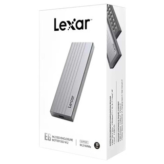 Hộp đựng ổ cứng SSD Box Lexar E6 LPAE06N-RNBNG ( SSD M.2 PCIe NVMe Gen3x4 / Gen4x4 Type-C )