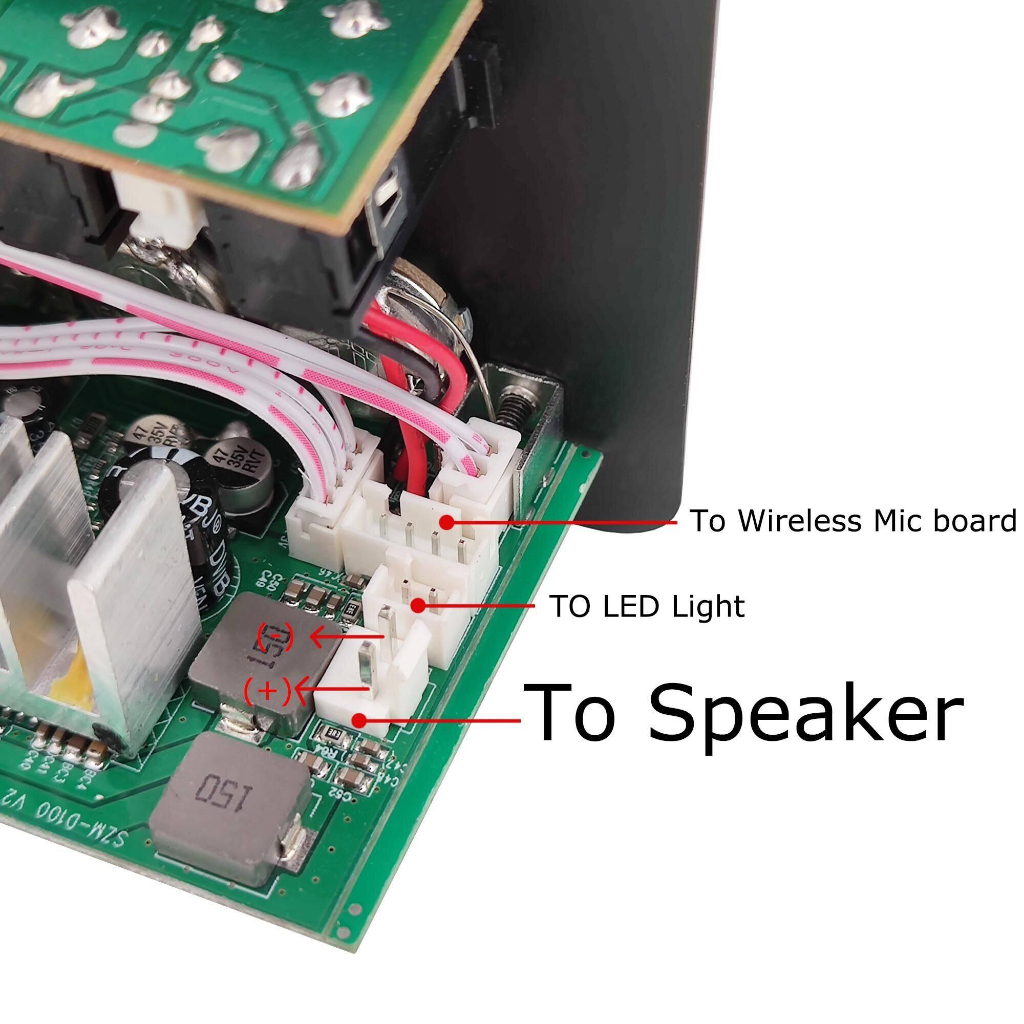 Mạch loa D10 mạch khuếch đại âm thanh khuếch đại âm thanh Karaoke bluetooth 5.0 dàn karaoke gia đình 2 mic