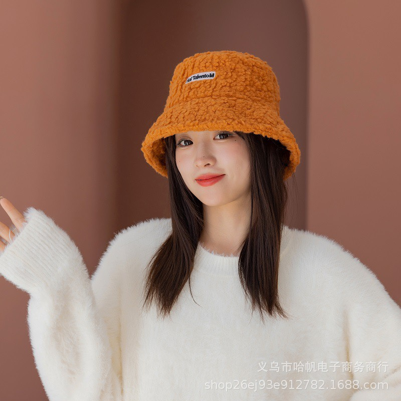 Mũ Bucket Lông Cừu Siêu Hot