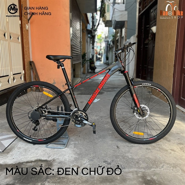 Xe đạp MTB Magicbros Shadow 3 không mối hàn, dây đi âm sườn cao cấp