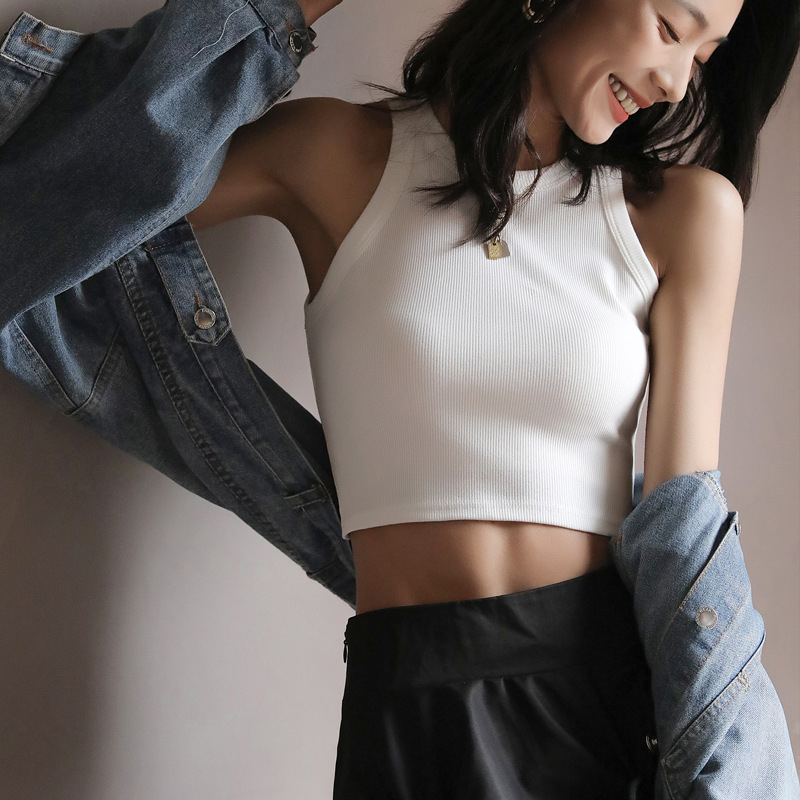 L009 Áo ba lỗ, áo croptop, áo tank top nữ, phong cách trẻ trung, áo cotton thoáng mát