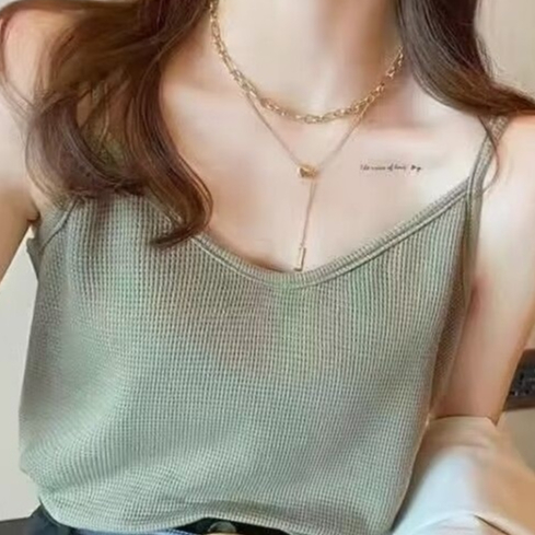 LAS006 Áo ba lỗ, hai dây, áo tank top sát nách kiểu mắt dứa, dáng rộng