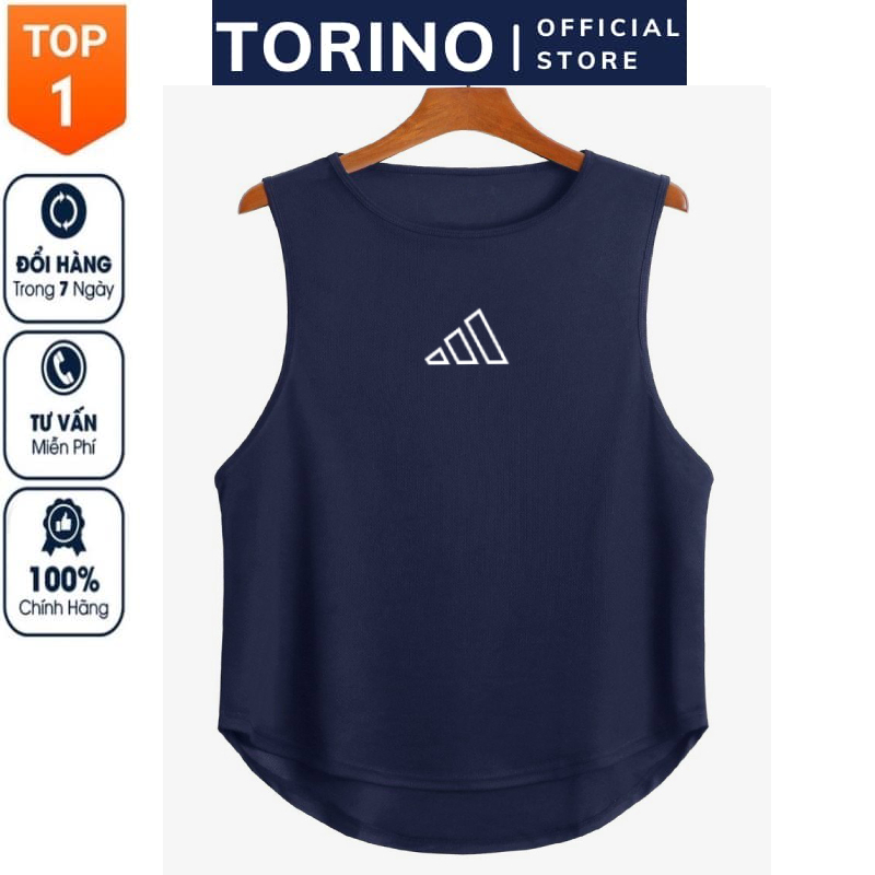 Áo ba lỗ gym nam 𝐀-𝐃𝐈𝐃𝐀𝐒 chất vải Cotton Thái co giãn 4 chiều, lỗ nhỏ thoáng khí, thấm hút mồ hôi tốt