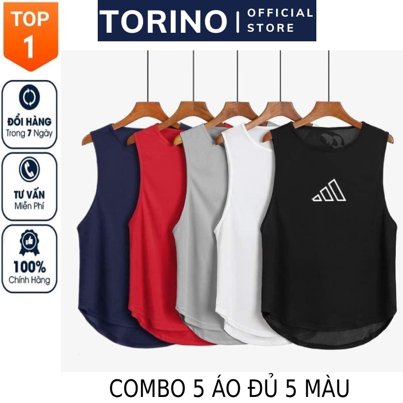 Áo ba lỗ gym nam 𝐀-𝐃𝐈𝐃𝐀𝐒 chất vải Cotton Thái co giãn 4 chiều, lỗ nhỏ thoáng khí, thấm hút mồ hôi tốt