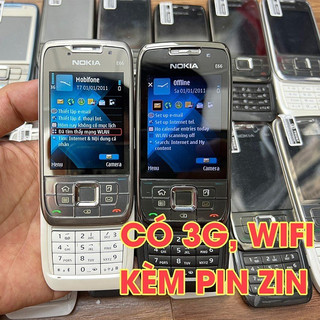 [Mã ELSKAM511 giảm 10% đơn 500K] Điện Thoại Nokia E66 Chính Hãng Nắp Trượt Bảo Hành 6 Tháng
