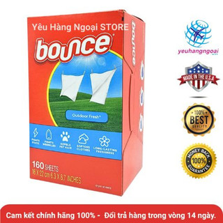 Giấy Thơm Quần Áo Bounce 5 in 1 -160 tờ của Mỹ ( Mùi Việt Kiều).