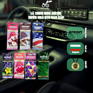 Lá thơm treo xe ô tô Mon Areon - Nước hoa ô tô Areon cao cấp