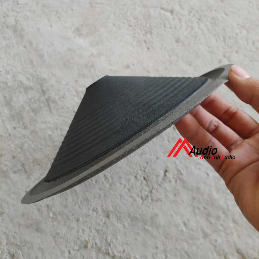 Màng loa bass 25 viền mút loại tốt lổ coil 35 cao 58mm  MN004HV