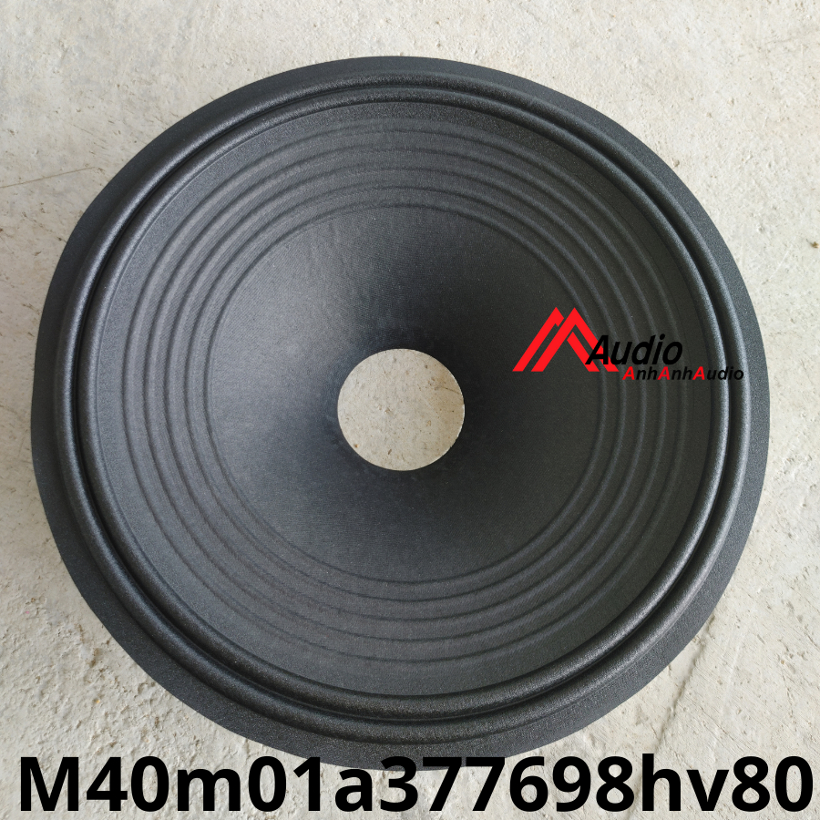 Màng loa bass 40 lổ coil 75 cao 98  M004