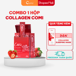 1 Hộp Collagen Comi Nhật Bản Chính Hãng, Giúp Làm Mờ Nám Sạm Trắng Sáng Da Toàn Diện