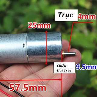 Động Cơ Giảm Tốc 12V 110RPM LS370, Mô Tơ Giảm Tốc Mini 3-12V 44Vòng Phút, Diy Chế Bàn Xoay Trưng Bày Sản Phẩm