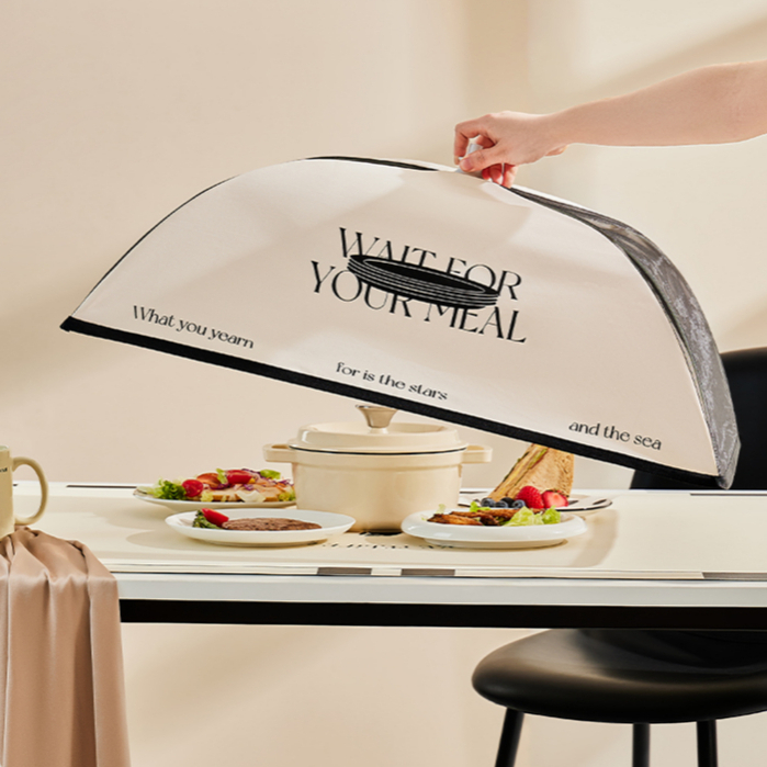 Lồng bàn gấp gọn đậy thức ăn, giữ nhiệt đậy thức ăn