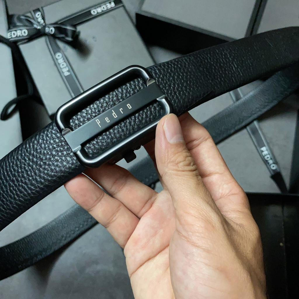 Nịt nam cao cấp mặt chữ nhật nncc - NN319