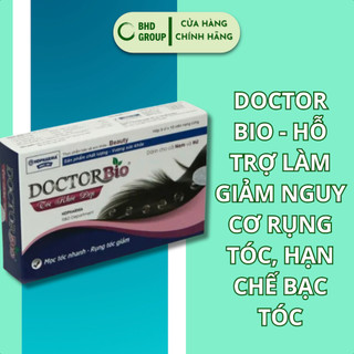 THỰC PHẨM CHỨC NĂNG - DOCTOR BIO - HỖ TRỢ LÀM GIẢM NGUY CƠ RỤNG TÓC, HẠN CHẾ BẠC TÓC