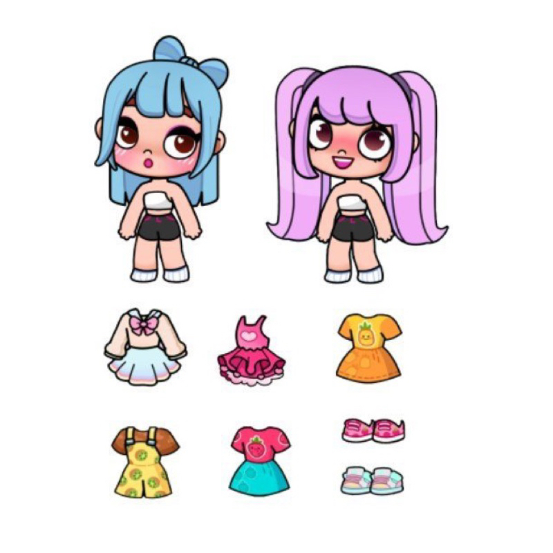Búp Bê giấy Avatar World