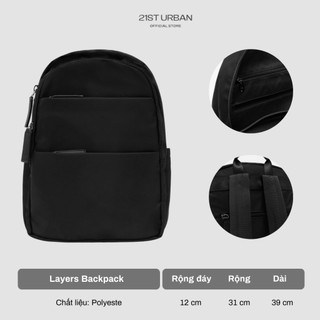 Balo unisex vải dệt Selected Layers Backpack