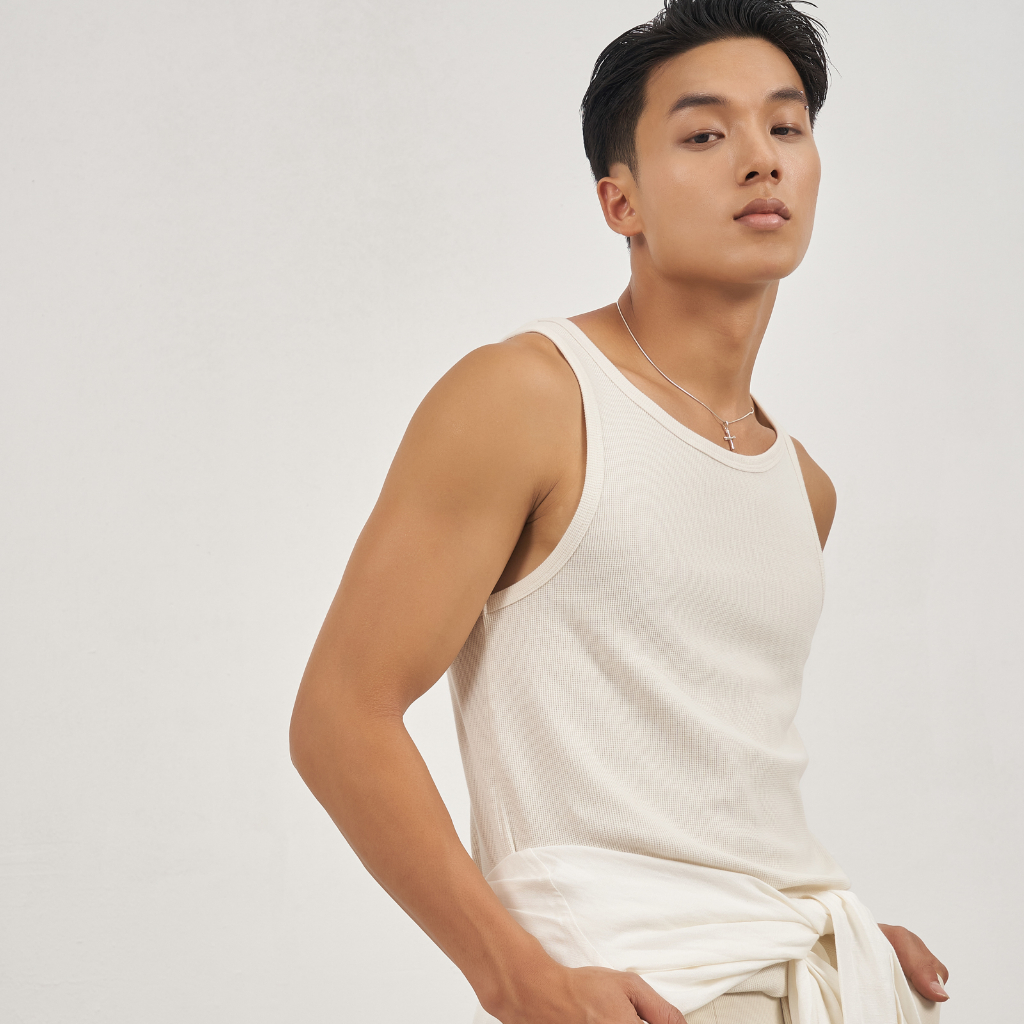 Áo tanktop nam cotton Highway  Leon