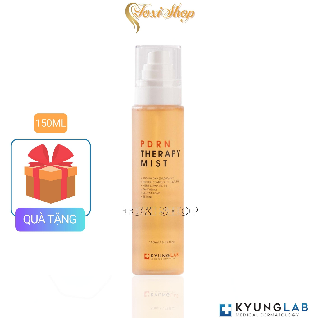 Xịt khoáng PDRN KyungLab 150ml, xịt khoáng tế bào gốc THERAPY MIST làm dịu da tức thì, khóa nền makeup | BigBuy360 - bigbuy360.vn