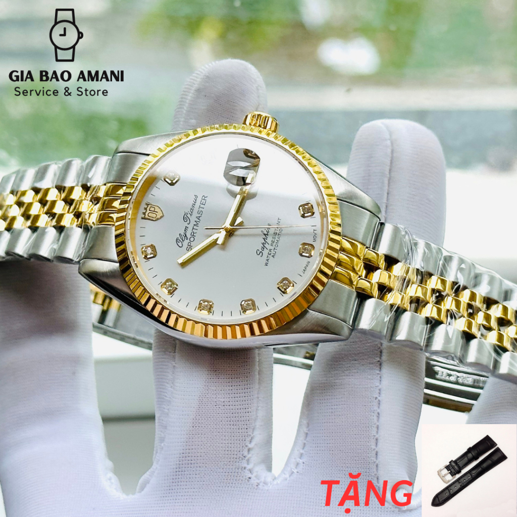 Đồng Hồ Nam OP89322-T Automatic Chính Hãng Tặng Dây Da Cao Cấp