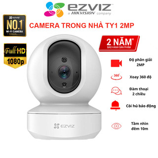 Camera Wifi EZVIZ TY1 2MP 1080P Đàm Thoại 2 Chiều,Quay Quét 360 Độ Thông Minh , Hình ảnh Full HD - Bảo hành 24 Tháng