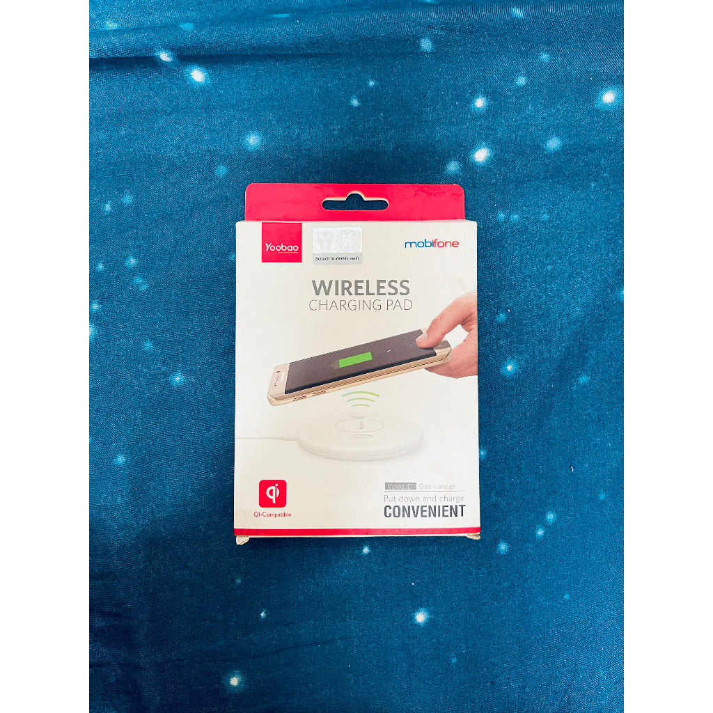 Đế sạc không dây sạc nhanh 15w chính hãng Yoobaoo dùng cho iphone samsung xiaomi ...
