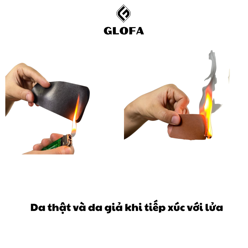 Ví Da Bò Nam Cầm Tay Cao Cấp GLOFA - V05, Da Bò Thật Bảo Hành 12 Tháng