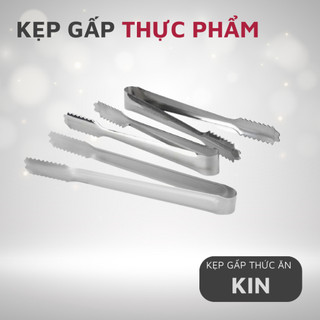 Kẹp gấp thức ăn inox, kẹp gấp đa năng, kẹp gấp đá, gấp đồ nướng