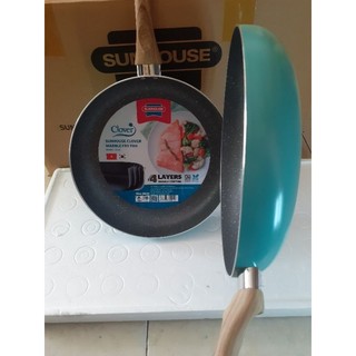 Chảo chống dính vân đá nhiển sunhouse 28 cm