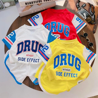 Bộ cộc tay thể thao chất cotton thông hơi mềm mát cho bé