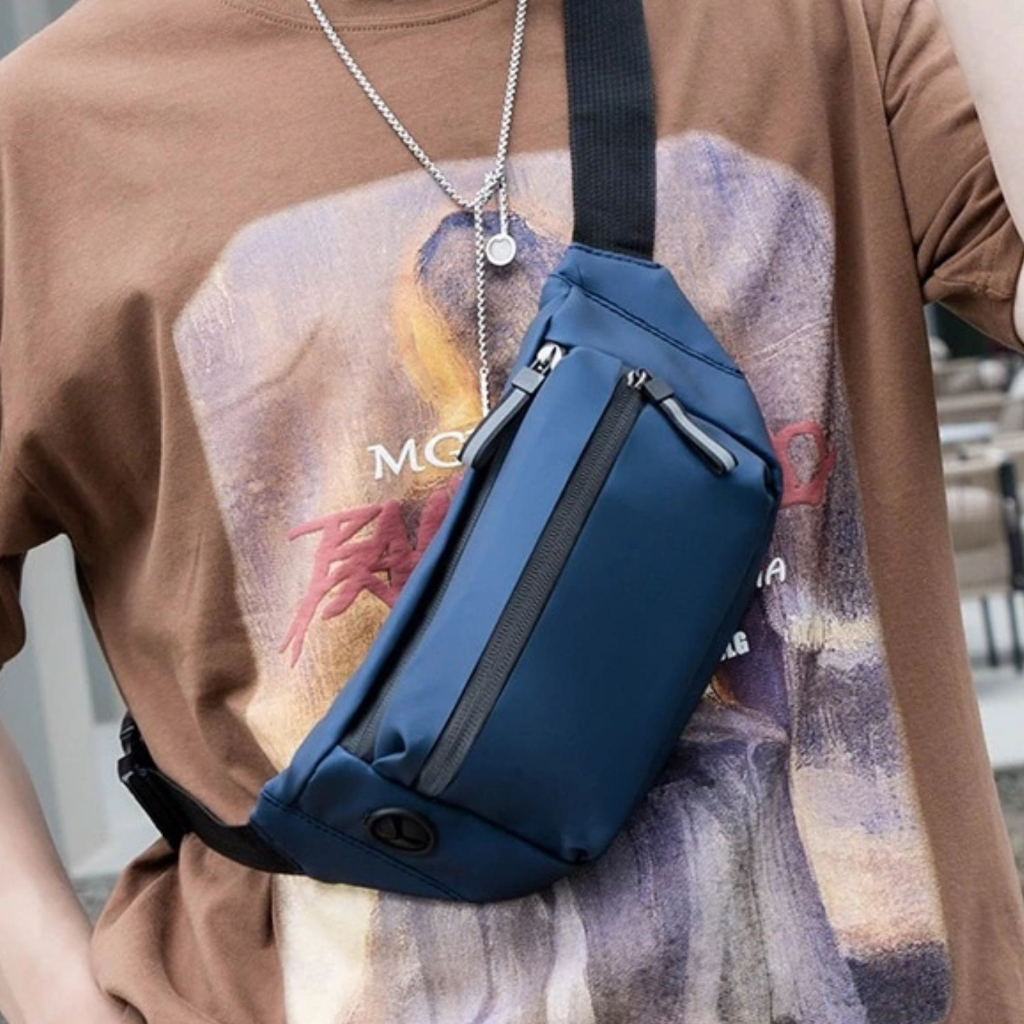 Túi đeo chéo nam nữ Unisex thời trang siêu nhẹ chống nước POLATO